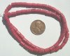 16 inch strand of 7x4mm Sea Bamboo Coral Tubes